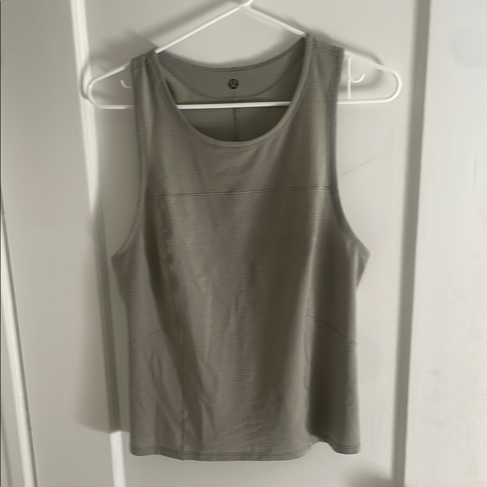 Lululemon Athletica Gray Tank Top